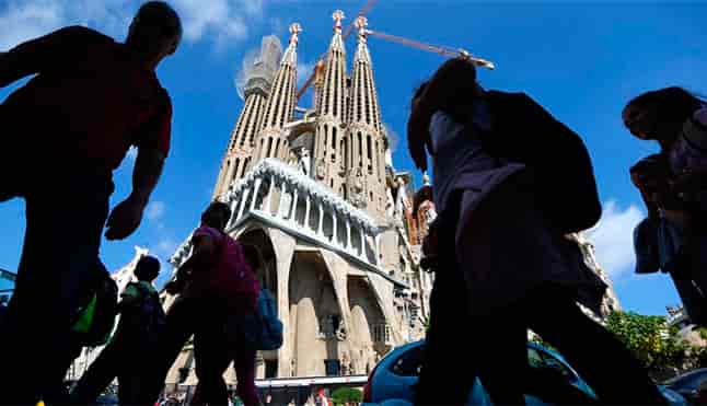 В 2018 году Испанию посетило более 57 млн туристов